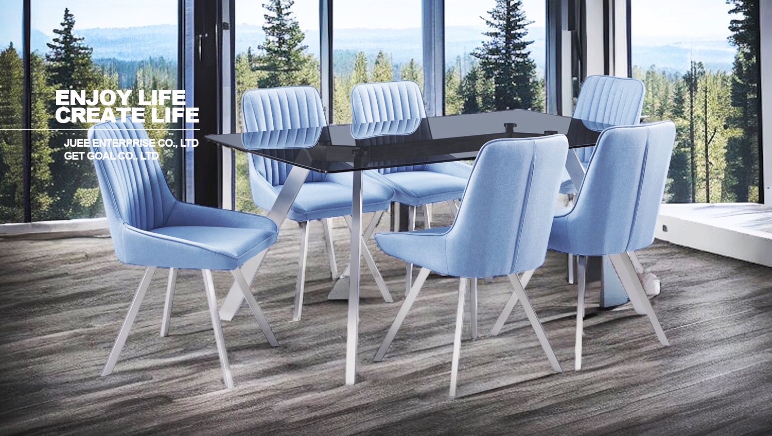 JUEE contemporary dining room furniture set